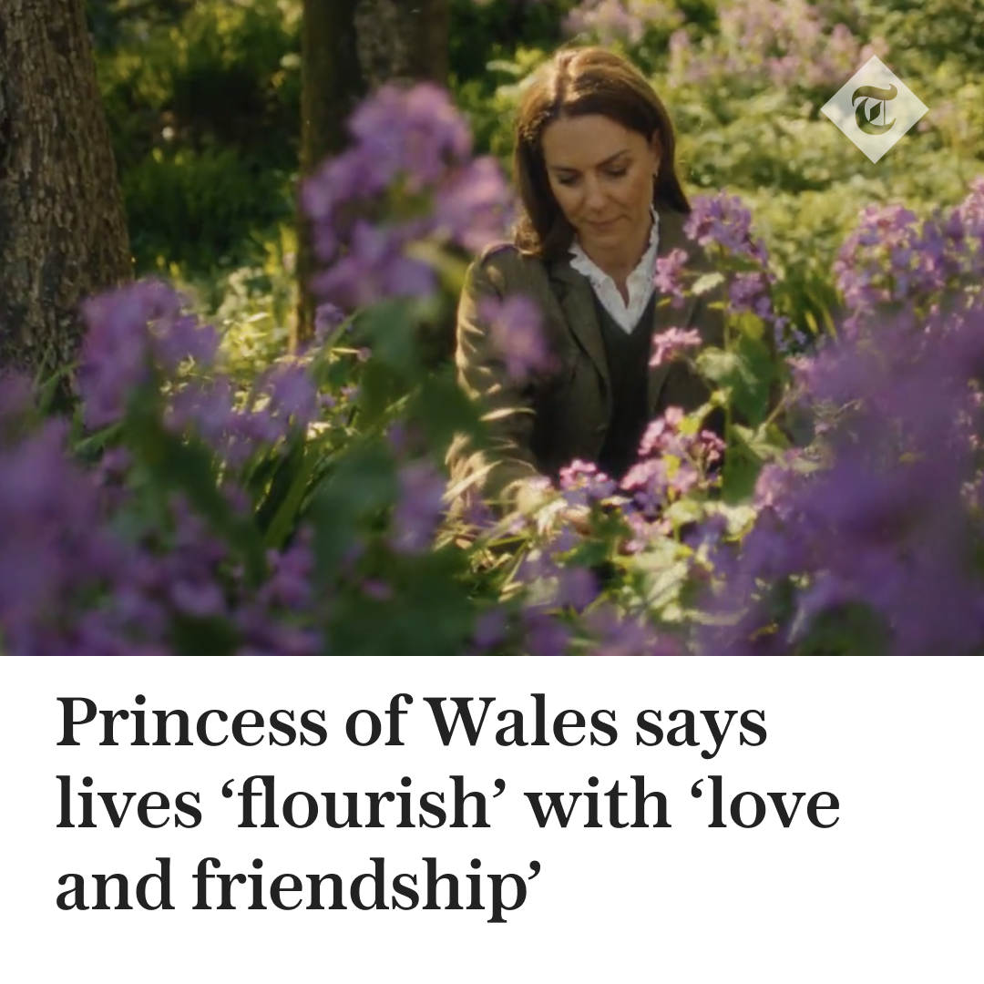 🫅 The Princess of Wales has said summer is a reminder of the “potential for growth” and should be used to “ignite our inner fire”

Read the full story here ⤵️
telegraph.co.uk/royal-family/2…