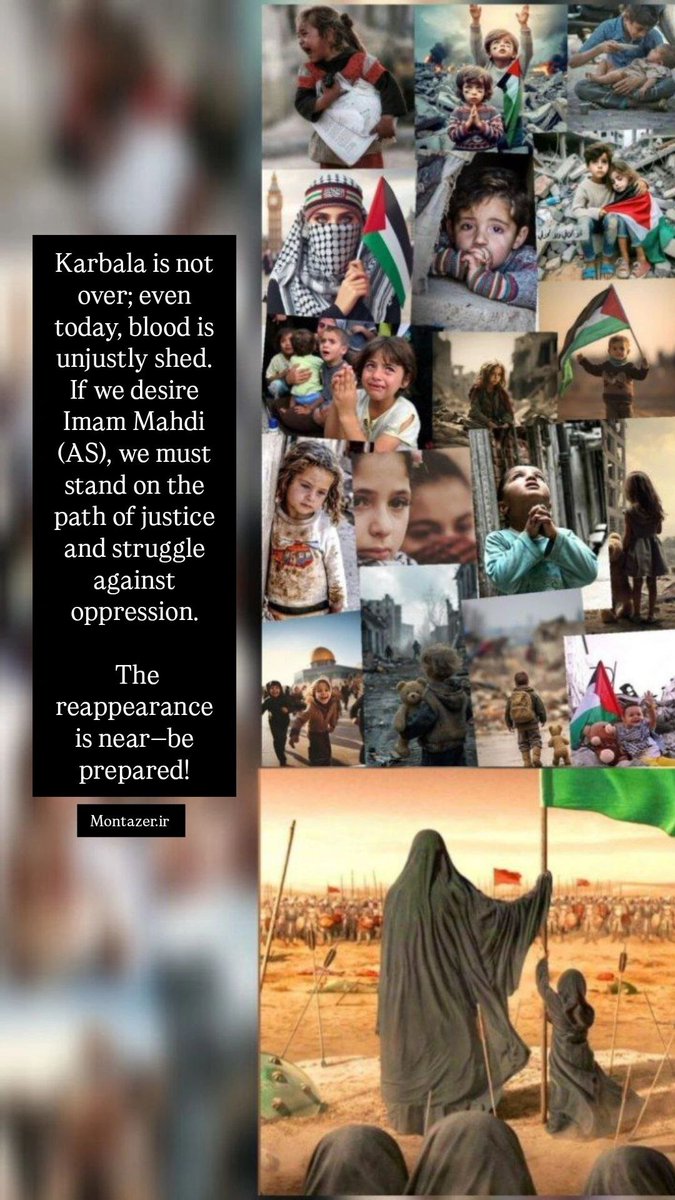 True repentance is cutting off whatever stands between us &amp; God.
It’s the same absolute “No!” Imam Hussain declared to Yazid
#Arbaeen trains our hearts for that stand—so when our Saviour comes, we can say:We’re ready to change the world
yun.ir/x0i04c
#ThePromisedSaviour