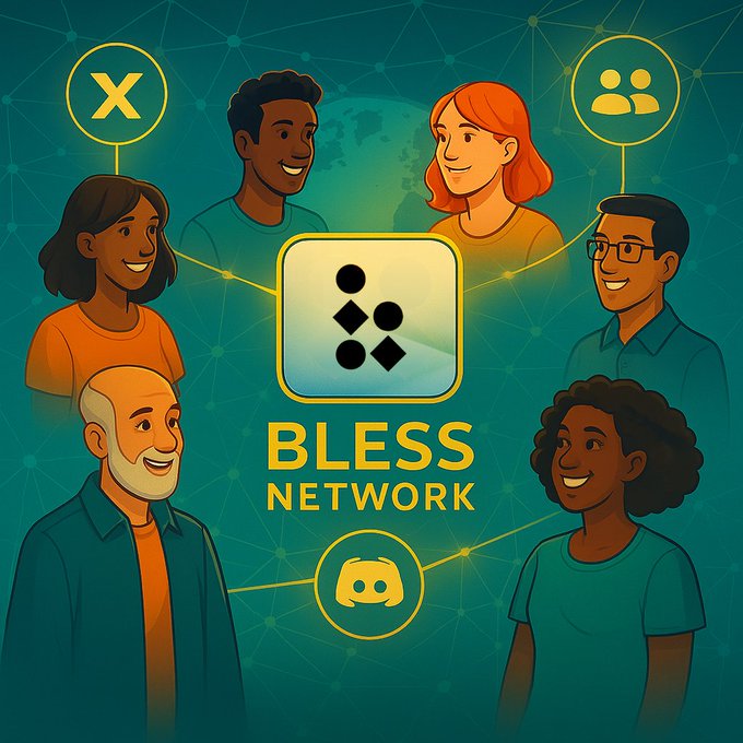Kai1_ETH's tweet image. Bless 倒计时7天，马上发币，继续挖矿

融资800万美金的 @theblessnetwork 是一个Depin项目，从未使用的PC 到高性能任务需求，Bless 打造了一个去中心化的“计算滴滴”，让闲置设备焕发价值。…