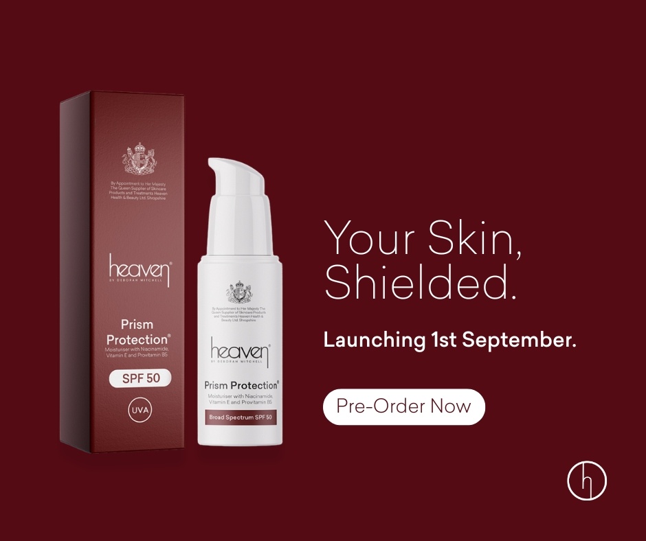 Meet your new skin essential. Prism Protection. ☀️

Pre-order now, launching 1st September.

Reserve Yours Now - shop.heavenskincare.com/prism-protecti…

#HeavenSkincare #Preorder #ProductLaunch #SPF #HealthySkin #RadiantSkin