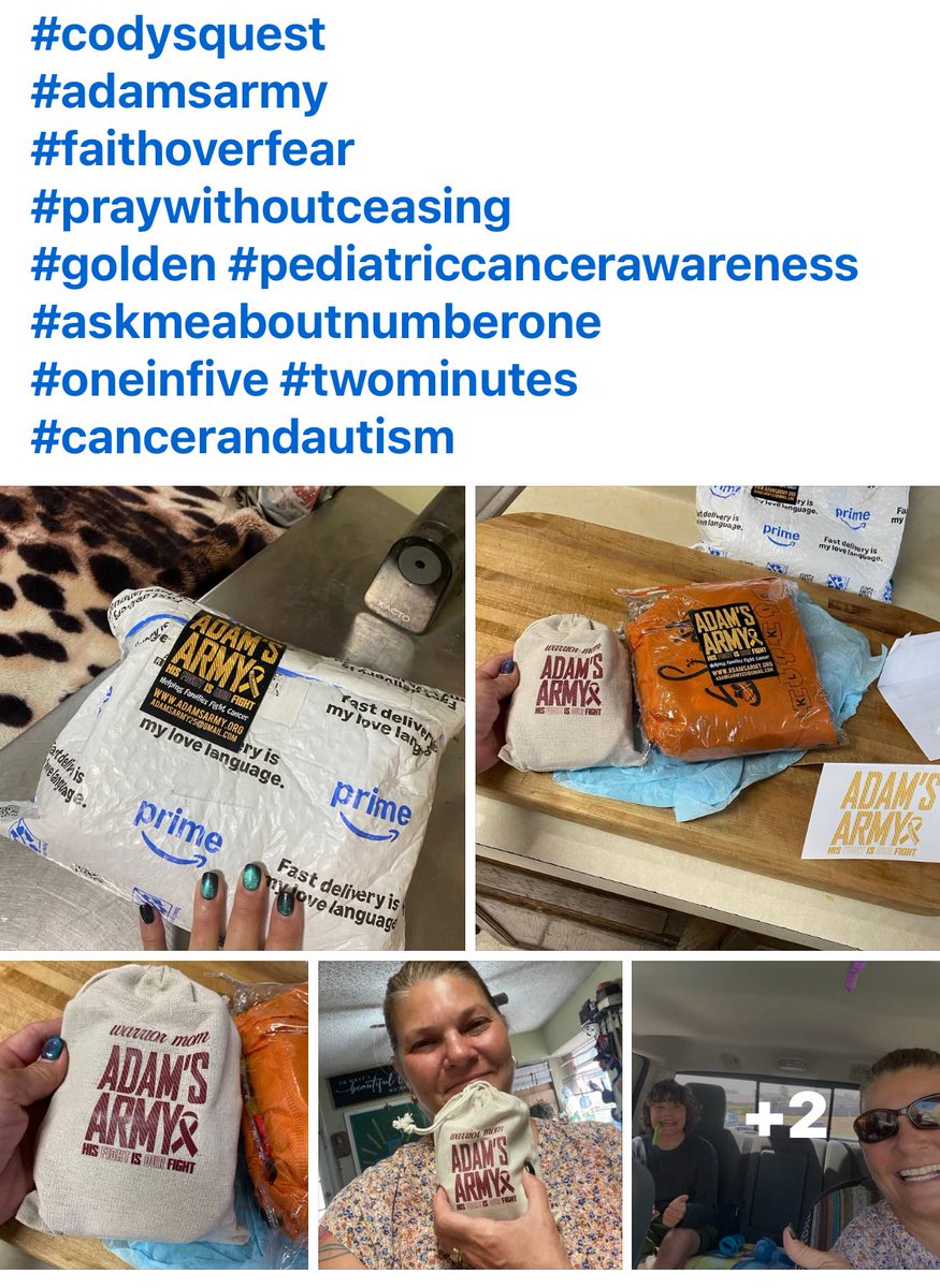 AdamsArmyFdtn's tweet photo. THIS RIGHT HERE! 💛🎗️It’s exactly why we do what we do. ALL for the kids and the families! And it’s because of YOU, all our Army is beside us, keeping us strong and focused on our mission. 

Thank you Brandee for your very kind words!! 🥹

#adamsarmy #codysquest  #childhoodcancer #gogold