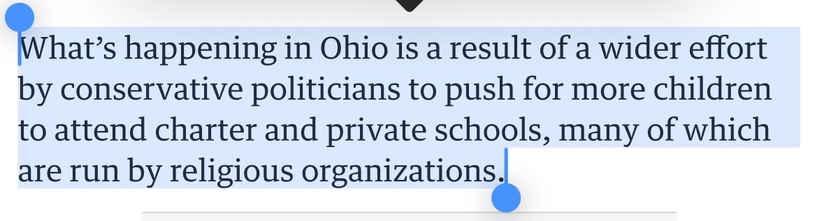 Make sure kids literally can’t get to a public school, so they have to switch to a school where they are being taught a curriculum that conservative/religious politicians agree with. That’s such a nasty game plan.