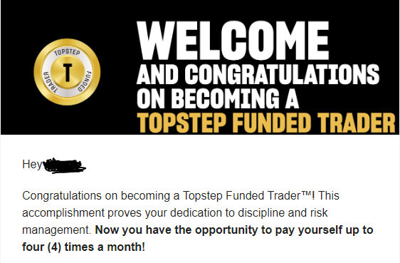 TraderCorgi's tweet image. Day 2 - Was able to hit the Combine target and officially became a Topstep Funded Trader with @Topstep .

Next target - First payout

Stay tuned!

#PropFirm #Futures #FuturesTrading