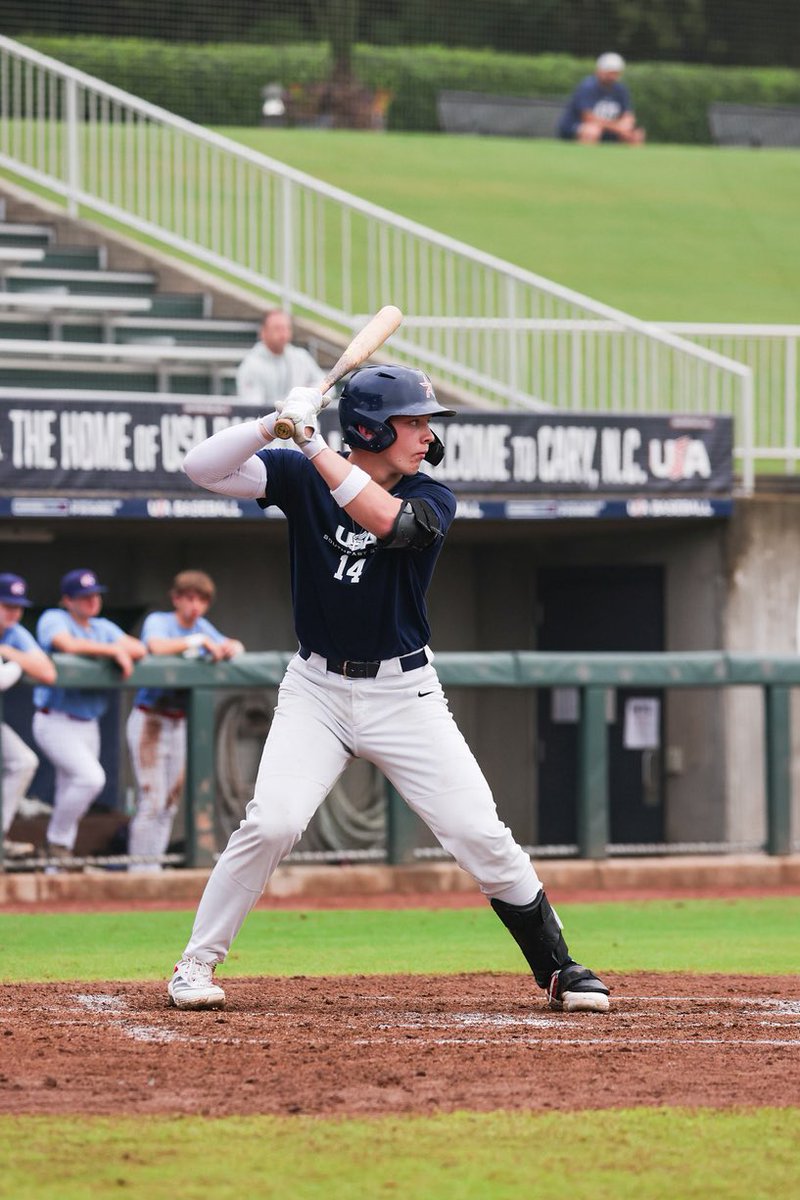 Jayden Stegner (@jaydenstegner14) on Twitter photo last week I represented <a href="/SoutheastNtis/">SoutheastNTIS</a> at theย @usabaseball champions cup in Cary, North Carolina!I met some new guys and was coached by some of the best!ย @Dennissimpson_ย <a href="/bigdawgbaseball/">Coach Wright - Rabun Gap/Team USA ๐บ๐ธ/ BDB Dev.</a> Thank you coaches for the opportunityย & investing in me! #forglory #556ba #714obp last week I represented <a href="/SoutheastNtis/">SoutheastNTIS</a> at theย @usabaseball champions cup in Cary, North Carolina!I met some new guys and was coached by some of the best!ย @Dennissimpson_ย <a href="/bigdawgbaseball/">Coach Wright - Rabun Gap/Team USA ๐บ๐ธ/ BDB Dev.</a> Thank you coaches for the opportunityย & investing in me! #forglory #556ba #714obp