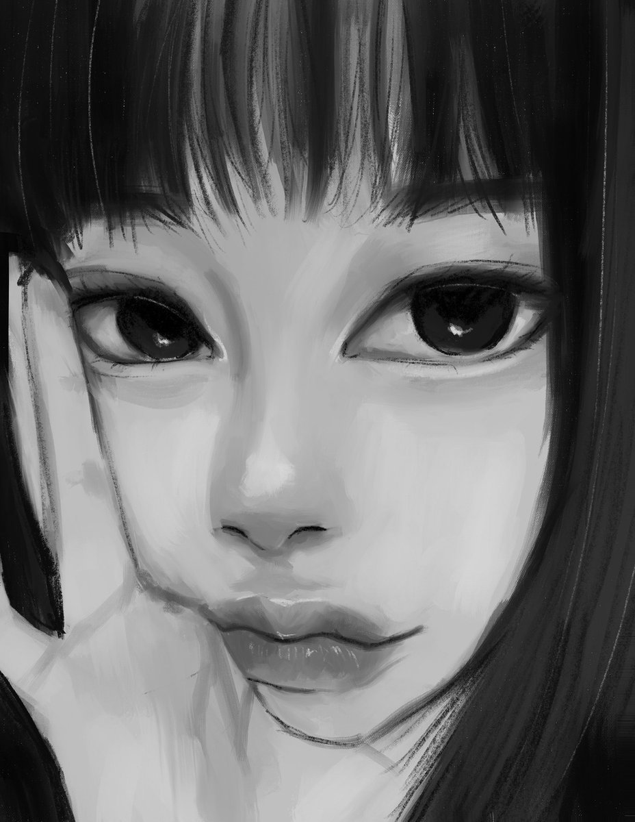 itznoodlezartz's tweet photo. Only had 30 minutes to paint today. Here’s what happened. 🖤

#artchallenge #digitalart #speedpaint https://t.co/hr9l9BtSMe