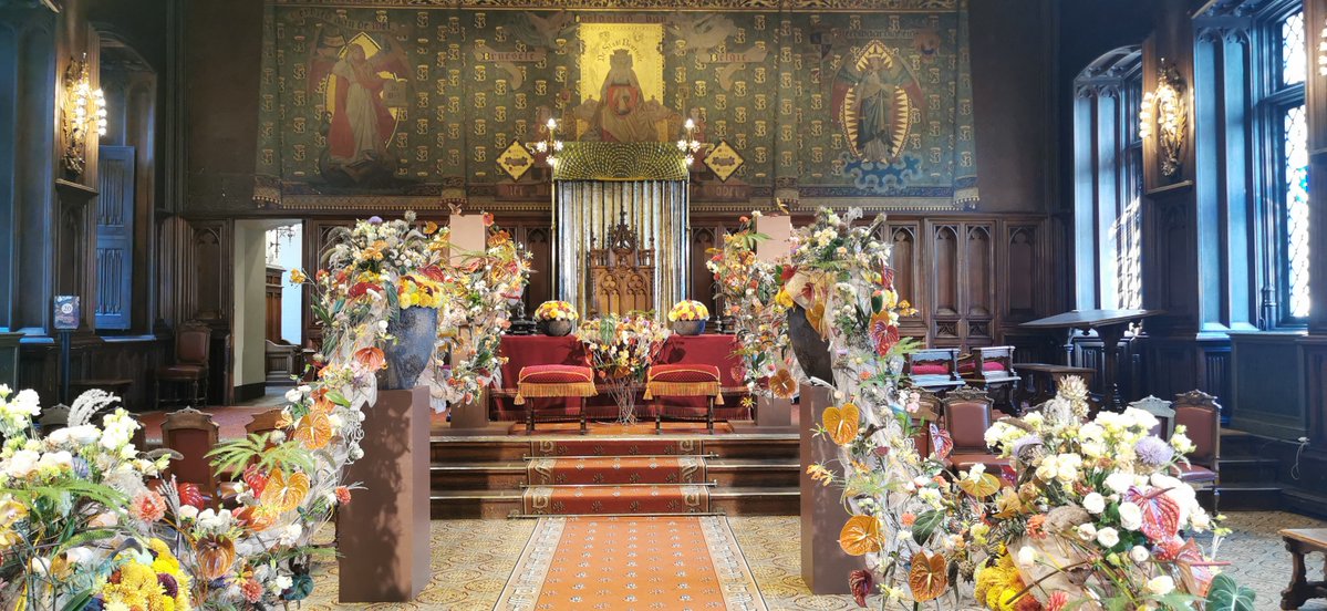 Belga_English's tweet image. The Brussels City Hall has been transformed into a spectacular floral showcase for the seventh edition of Flowertime, which runs from Wednesday 13 to Saturday 16 August. 
#Belga #Brussels #Flowertime
prez.ly/Hdsd