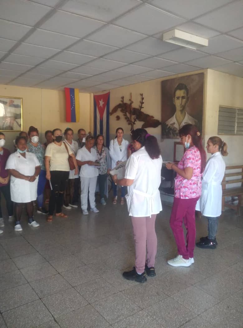 IrinaMirka1816's tweet photo. Celebran nuestras instituciones de salud el 99 natalicio de nuestro invicto Comandante en Jefe Fidel Castro Ruz.
#FidelPorSiempre https://t.co/L0akmgeCoA