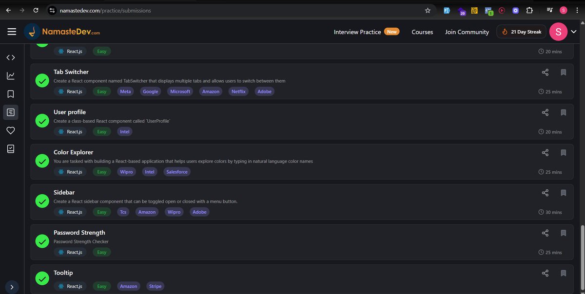 _CloudyVista's tweet photo. ✅ Day 28 Recap

Solved the Password Strength and Tooltip challenges on Namaste Dev.

#ReactJS #JavaScript #LearnInPublic #NamasteJavaScript

@akshaymarch7 https://t.co/MfRcJE0p18