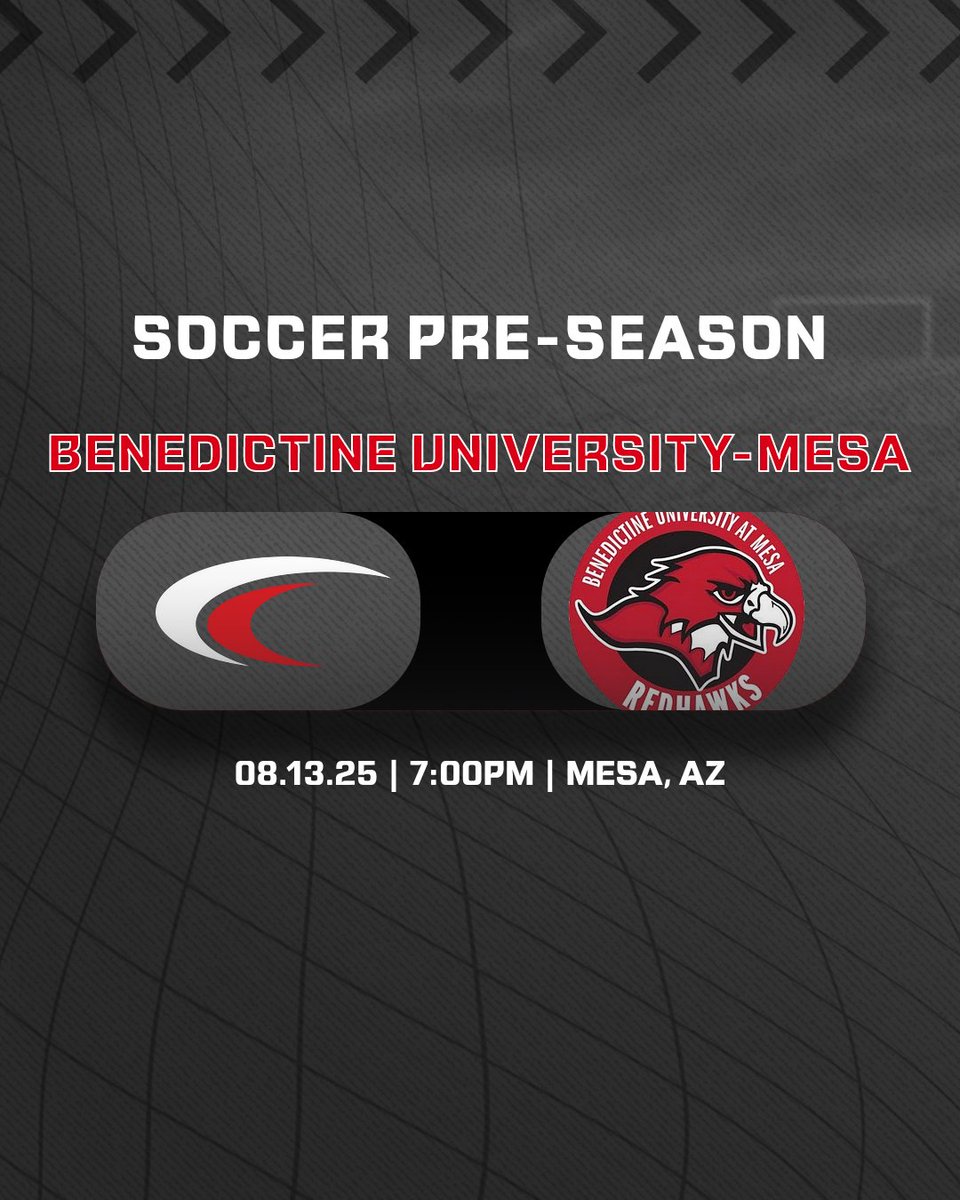 Cochise College Athletics (@ccathletics1) on Twitter photo ๐๐๐๐๐'๐ ๐๐๐๐๐๐ ๐๐๐-๐๐๐๐๐๐
Women's Soccer pre-season continues on the road..
๐: Benedictine-Mesa
๐: 7:00 PM
๐ : Mesa, AZ
๐ฑ:<a href="/CochiseCCsoccer/">Cochise College Womenโs Soccer</a> ๐๐๐๐๐'๐ ๐๐๐๐๐๐ ๐๐๐-๐๐๐๐๐๐
Women's Soccer pre-season continues on the road..
๐: Benedictine-Mesa
๐: 7:00 PM
๐ : Mesa, AZ
๐ฑ:<a href="/CochiseCCsoccer/">Cochise College Womenโs Soccer</a>