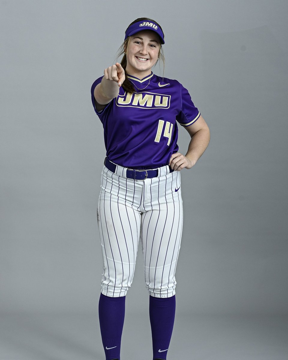 JMUSoftball's tweet photo. It’s @Johnson_Taylor9 day 🥳‼️

Sending you so much love on your special day 💜 https://t.co/KqDPwpz8l2
