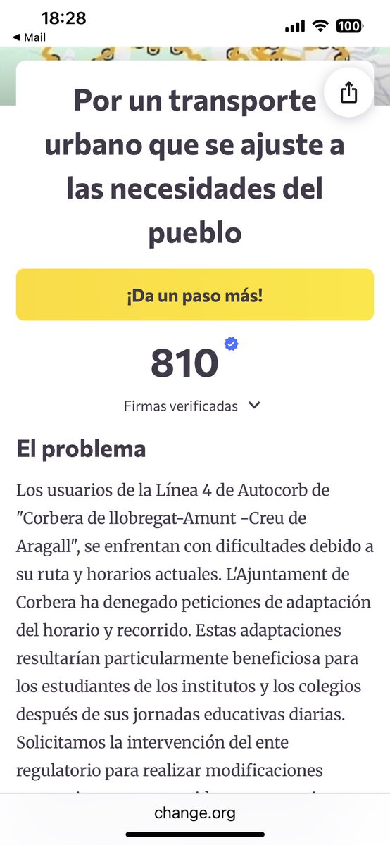 jherrera_'s tweet photo. @ajcorberall
@cupcorbera
@juntspercorbera
@giucorbera
@ERCCorbera

Ya van 810 firmas verificadas (y subiendo). 
Esperemos que se tenga en cuenta la petición. https://t.co/ZsDI14Qiky