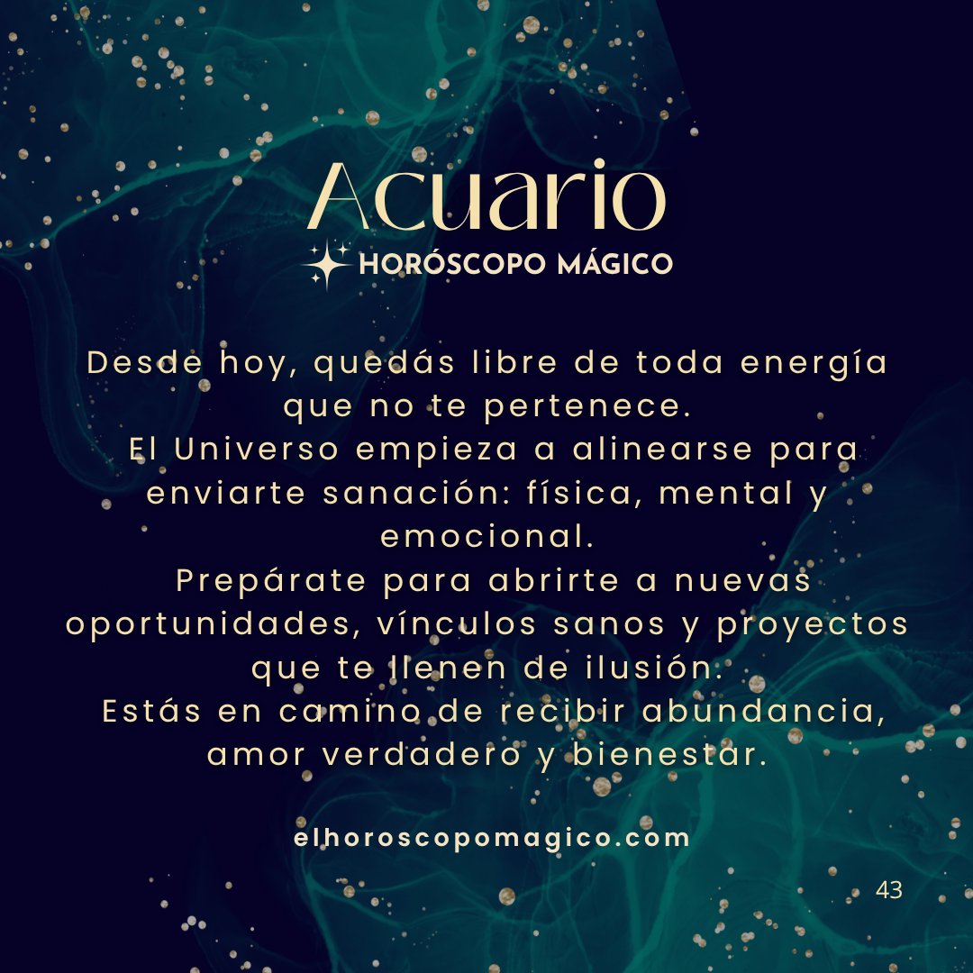Acuario_HMagico's tweet photo. ♒ #Acuario, hoy Miércoles 13 de Agosto, ¡Hoy es el día para dar rienda suelta a tu creatividad y brillar con luz propia! https://t.co/ZX0U9uwctB