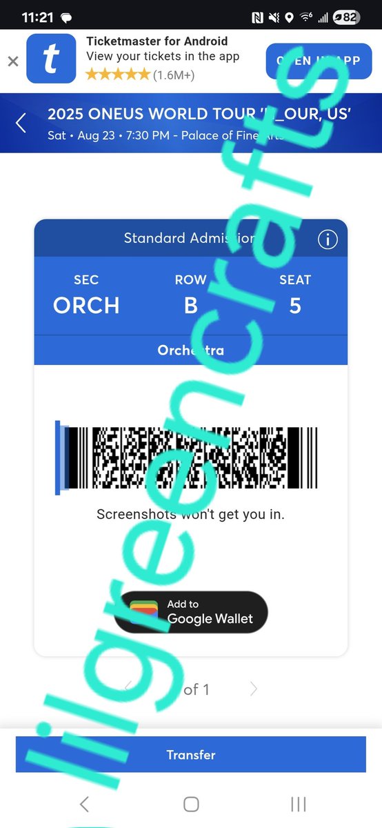 GreensteinSarah's tweet photo. Does anyone need a second row ticket to see Oneus in San Francisco? Row B seat 5, selling for what I paid, $150. Experienced ticket buyer/seller, willing to do proofs and video transfer https://t.co/jTkuy0l1FF