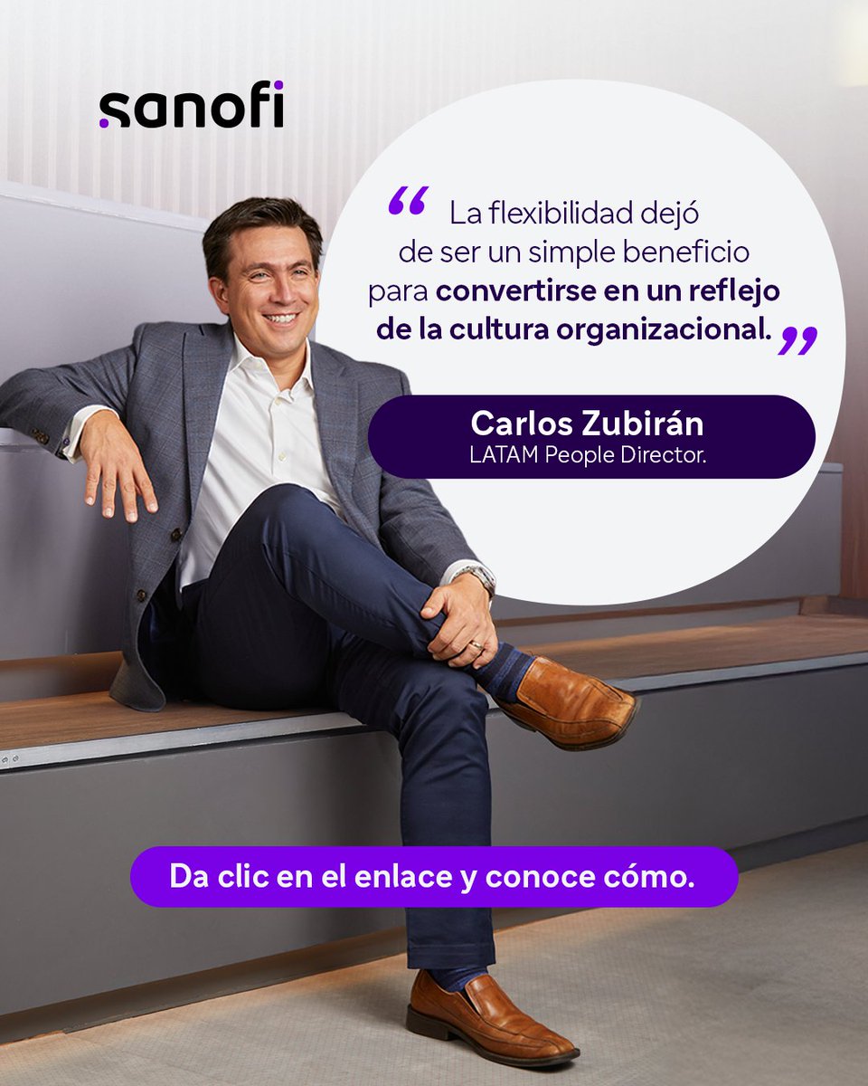 💜¡Carlos Zubiran nos platica acerca de los beneficios que brindamos a los sanofians, para garantizar una mejor calidad de vida🌿🌈!

Lee el artículo completo 👉 spkl.io/6012AKC4m 

#SomosBienestar #InspiraciónSanofi #ImpactoSocial #SanofiLatam