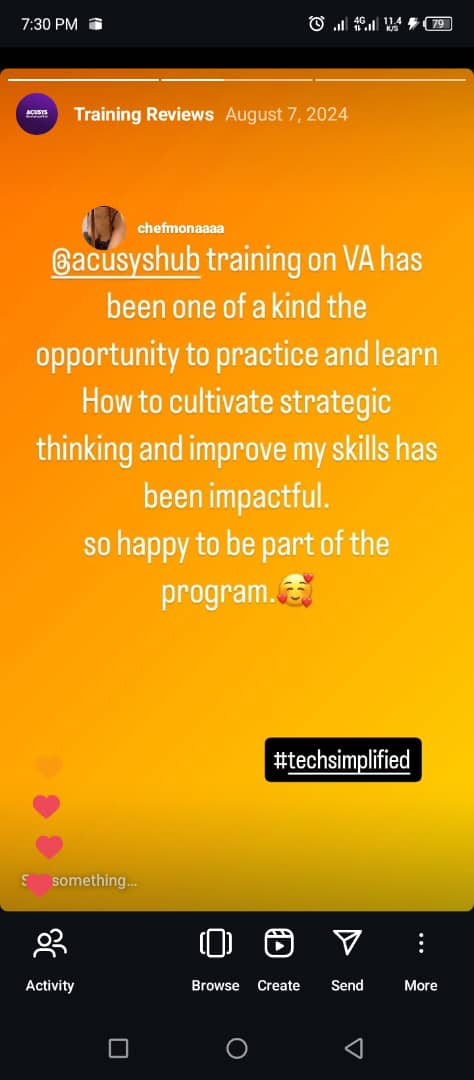 acusyshub's tweet photo. ACUSYS AUGUST 2025 BOOTCAMP
Testimonies from previous bootcamp trainees
Yes we show workings!
Now take the mic and tell us what is stopping you from joining the moving train😏...
Don't be left behind!🤭😌
Join NOW👇
https://t.co/SWJ9Omrp9x
#ACUSY #techsimplified #Twitterfortech https://t.co/GLRzwJWBx8