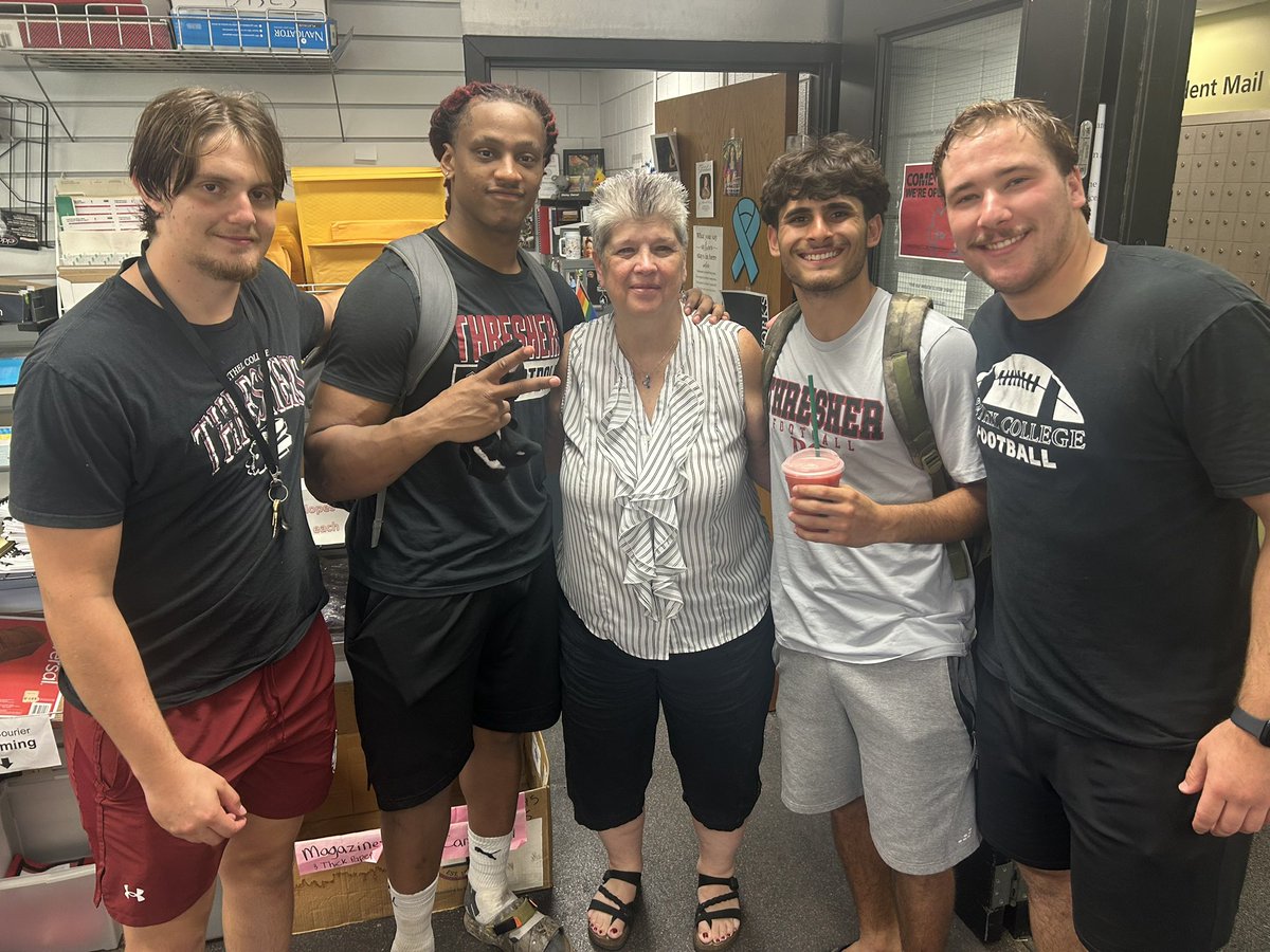 threshyops's tweet image. Threshy-Ops around campus!
@jwlawson1 @Taggart_Brown @Wright_OK_ @jdeddy20 @CoachMillerBC @teeterf @CoachTizzy @TheTerryCook @SmithInspire