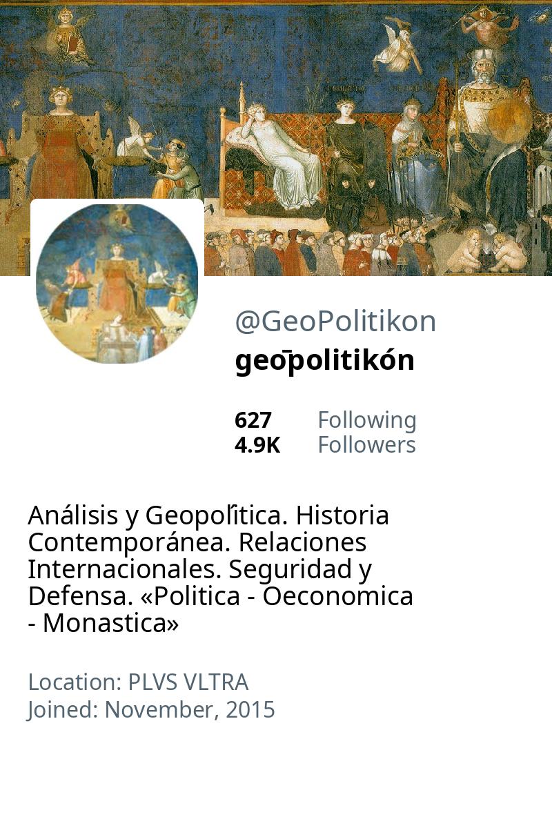 🆕 @santi_abascal ha comenzado a seguir a @geopolitikon