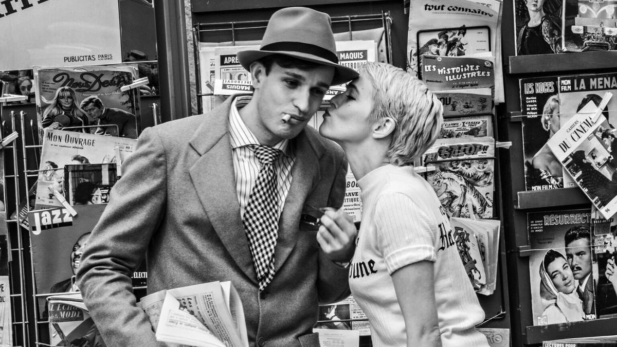 HalifaxCinema's tweet photo. 🍿 SPECIAL: Richard Linklater (BEFORE SUNRISE) dramatizes the making of Jean-Luc Godard's 1950s breakthrough film BREATHLESS in NOUVELLE VAGUE, starring Guillaume Marbeck + Zoey Deutch.
Screens Sept 13 + 15 @ Park Lane for @thefilmfest: https://t.co/e0Zm6eLIYa https://t.co/rdJj0Tf5f0