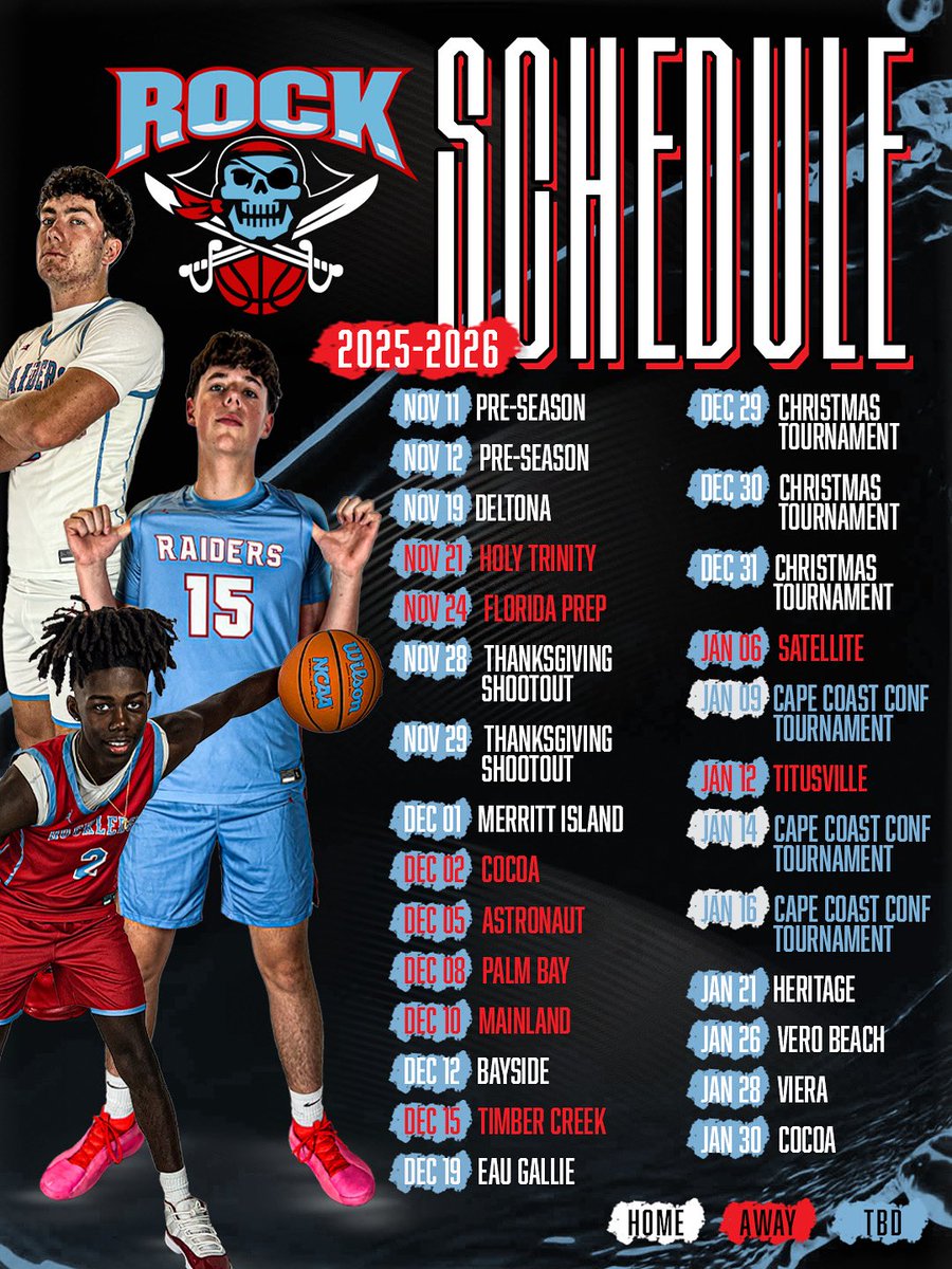Rockledge High Basketball (@rockledgehoops) on Twitter photo 25/26 Schedule is complete!
Graphic by <a href="/KyleGilreath/">π
Ίπ
π»π΄ π
ΆπΈπ»π
π΄π°π
π·</a> at KG Designs
#raiderpride
#rockledgeraidersbasketball 25/26 Schedule is complete!
Graphic by <a href="/KyleGilreath/">π
Ίπ
π»π΄ π
ΆπΈπ»π
π΄π°π
π·</a> at KG Designs
#raiderpride
#rockledgeraidersbasketball