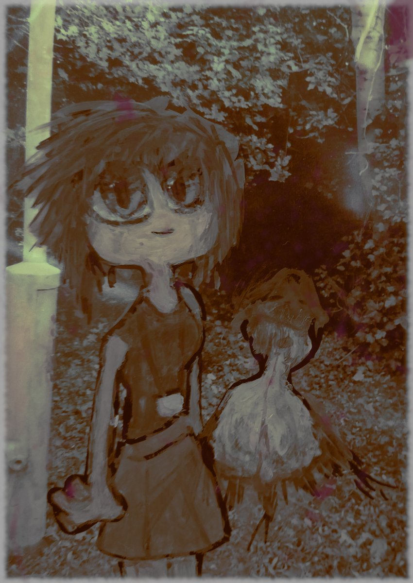 Quinndox's tweet photo. "It was an accident."
#mixedmedia #horror https://t.co/LNENHZLtOZ