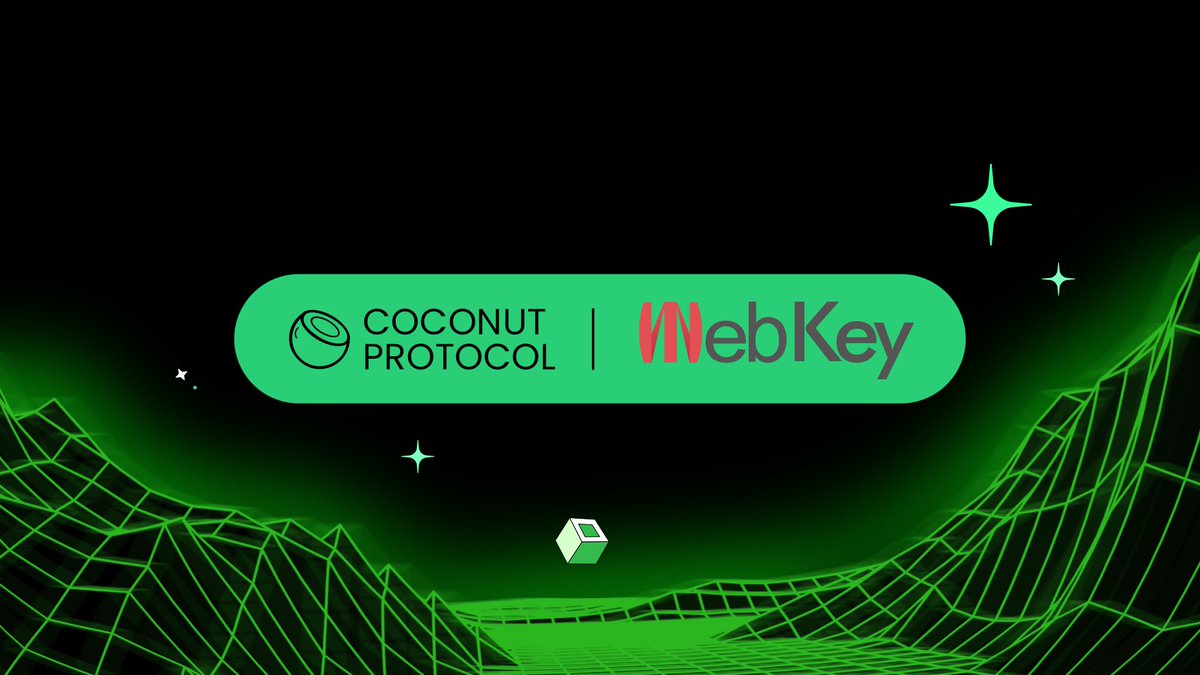 coconutsL2's tweet image. Coconut Protocol x @WebKey01
Bringing mobile-native Web3 onboarding to the next level.
🔹 Consumer-grade Web3 smart terminal
🔹 Cross-chain DApp store & advanced security
🔹 Seamless gateway to DePIN, AI, & DAOs
Connecting LINE’s 200M+ users to secure, user-friendly Web3…