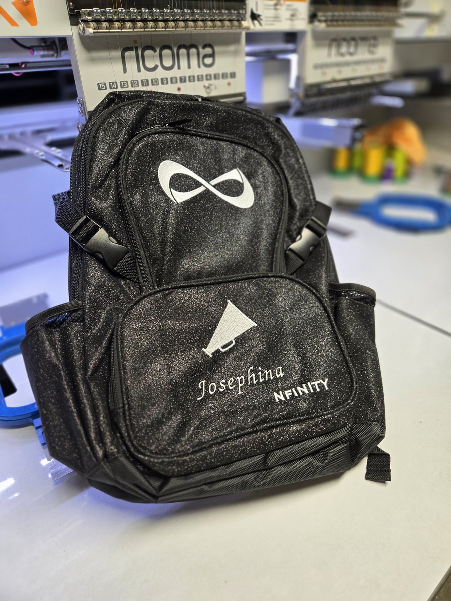 NewtownApparel's tweet photo. Custom embroidered backpacks for your team. #customtshirts #apparel https://t.co/lZ9WsLddNw