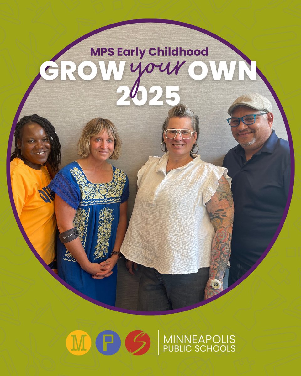 Congratulations to the recipients of the MPS Early Childhood Grow Your Own 2025 program! This initiative offers tuition support, mentorship, and experience aimed at building a diverse teaching workforce that represents our community.

The nine awarded recipients commit to
