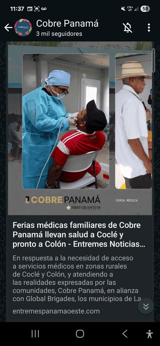 KENNION_GABRIEL's tweet photo. Si a Cobre Panamá y una gestión responsable con trabajos dignos https://t.co/5dMSuR1jJb
