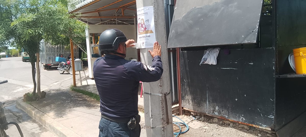 Con apoyo de elementos de la Policía Municipal, se difundió información sobre el DesarmeVoluntario2025 en los municipios donde se llevará a cabo a partir del próximo lunes.

Se invita a la ciudadanía de #Ahome, #ElFuerte y #Choix a participar de manera anónima. ¡Te esperamos!