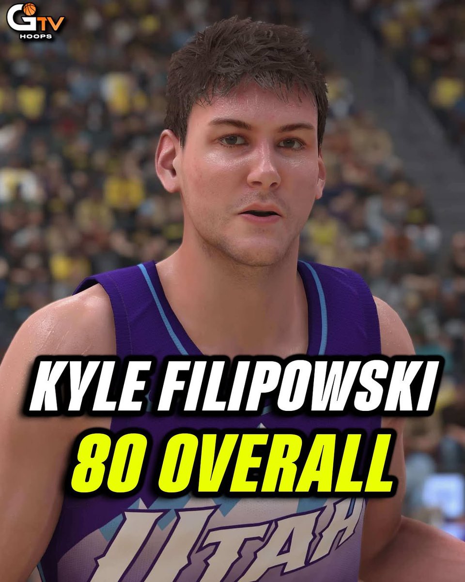 JazzNationNews's tweet photo. 🎮  info via @gtvhoops Instagram
@Oscartshiebwe34 and Kyle Filipowski @NBA2K rating for #NBA2K26 🏀 

.
.
#JazzNation #UtahJazz #TakeNote
#NBA #KyleFilipowski #OscarTshiebwe
#NBA2K #GTVHoops #GLeague 
#NBAGLeague https://t.co/Kb9XgeLoqt