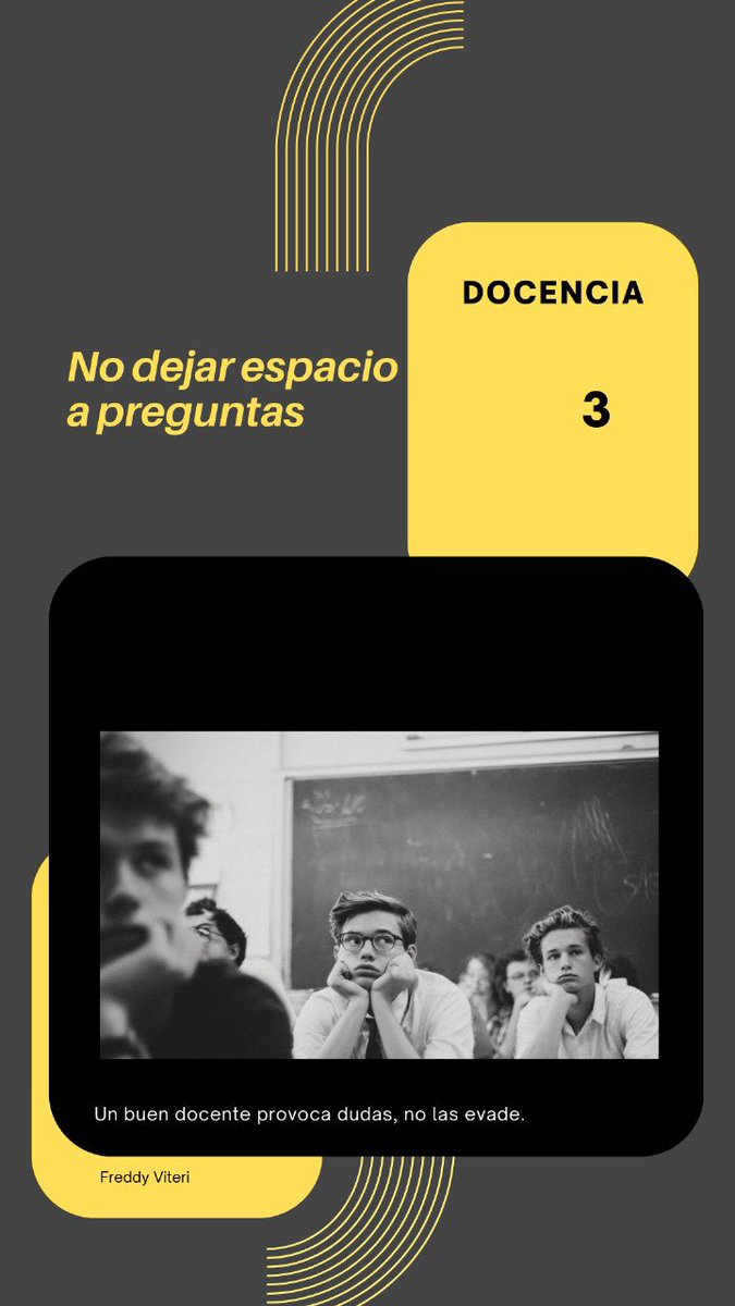 freddyviteri's tweet photo. Posgrado sin impacto = ego del profe > aprendizaje.
 Evita: 1) leer slides 2) ejemplos genéricos 3) cero preguntas 4) hablar > escuchar 5) llegar sin preparación.
 ¿Tu error más visto?
 Si diriges L&amp;D, lo audito y lo optimizamos.
#EducaciónEjecutiva #Posgrado https://t.co/ORld9ltPvU
