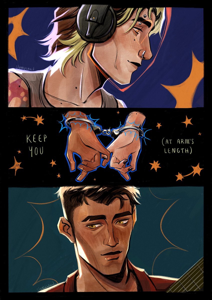 “Tangled in love, stuck by you”

Keep You (at arm’s length) fic by InAllPossibilities <a href="/littlemaniacalv/">lil maniacal v 💫</a> 
🔗 in comments