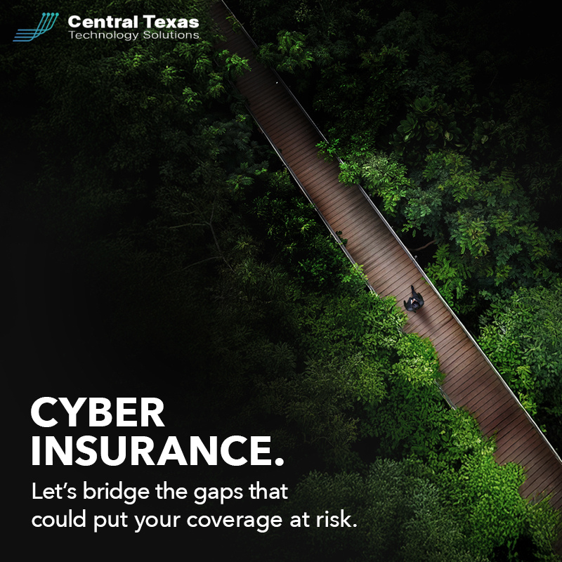 CTTSonline's tweet image. Cyber insurance. Let’s bridge the gaps that could put your coverage at risk.

📩 Let’s bridge the gap before it becomes a problem.

#InsuranceCoverage #CyberInsurance #CTTSonline #GeorgetownTX #RoundRockTX #AustinTX