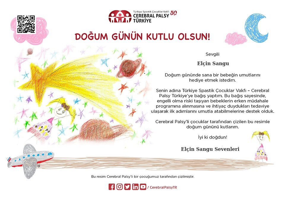 Gracias <a href="/helene_ka1/">Hélène 🤍</a> por la organización de las sorpresas del cumpleaños de <a href="/elcnsng/">Elçin Sangu</a> me alegra saber que gente de buen corazón me he encontrado en este camino.
Feliz Cumpleaños <a href="/elcnsng/">Elçin Sangu</a>, no dejes que nadie apague tu LUZ y tu Sonrisa. Fluye como el agua. #ElçinSangu 
💚🧡