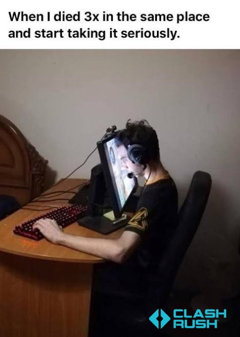 When you've had enough of losing in the same spot...

And now it's personal. 

Because in <a href="/clashrushai/">Clash Rush</a> , it's skill over luck