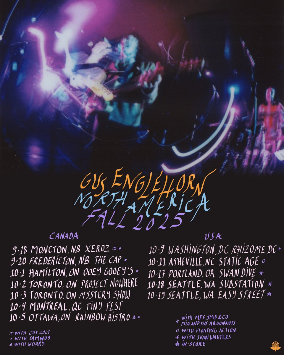 Secret City Records (@secretcityrcrds) on Twitter photo .<a href="/GusEnglehorn/">Gus Englehorn</a> is going back on the road this fall! 🤟 Get your tickets here: gusenglehorn.com/shows/ .<a href="/GusEnglehorn/">Gus Englehorn</a> is going back on the road this fall! 🤟 Get your tickets here: gusenglehorn.com/shows/