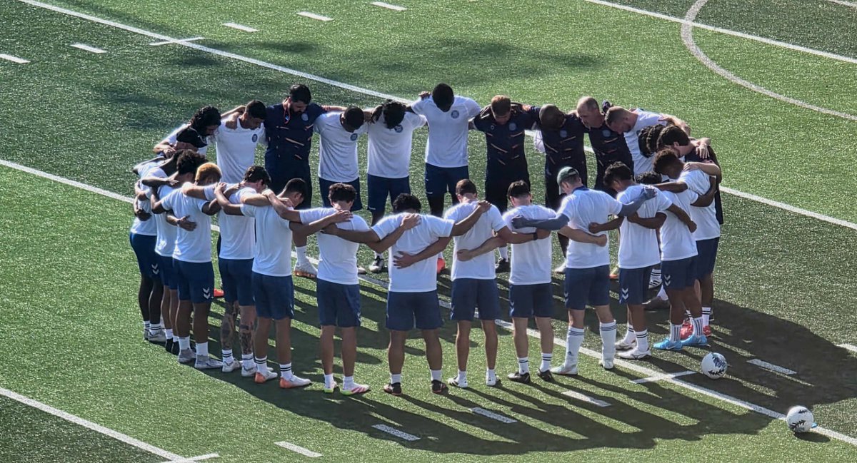 We are the Marshall Islands National Football Team.
United we stand, in God we trust