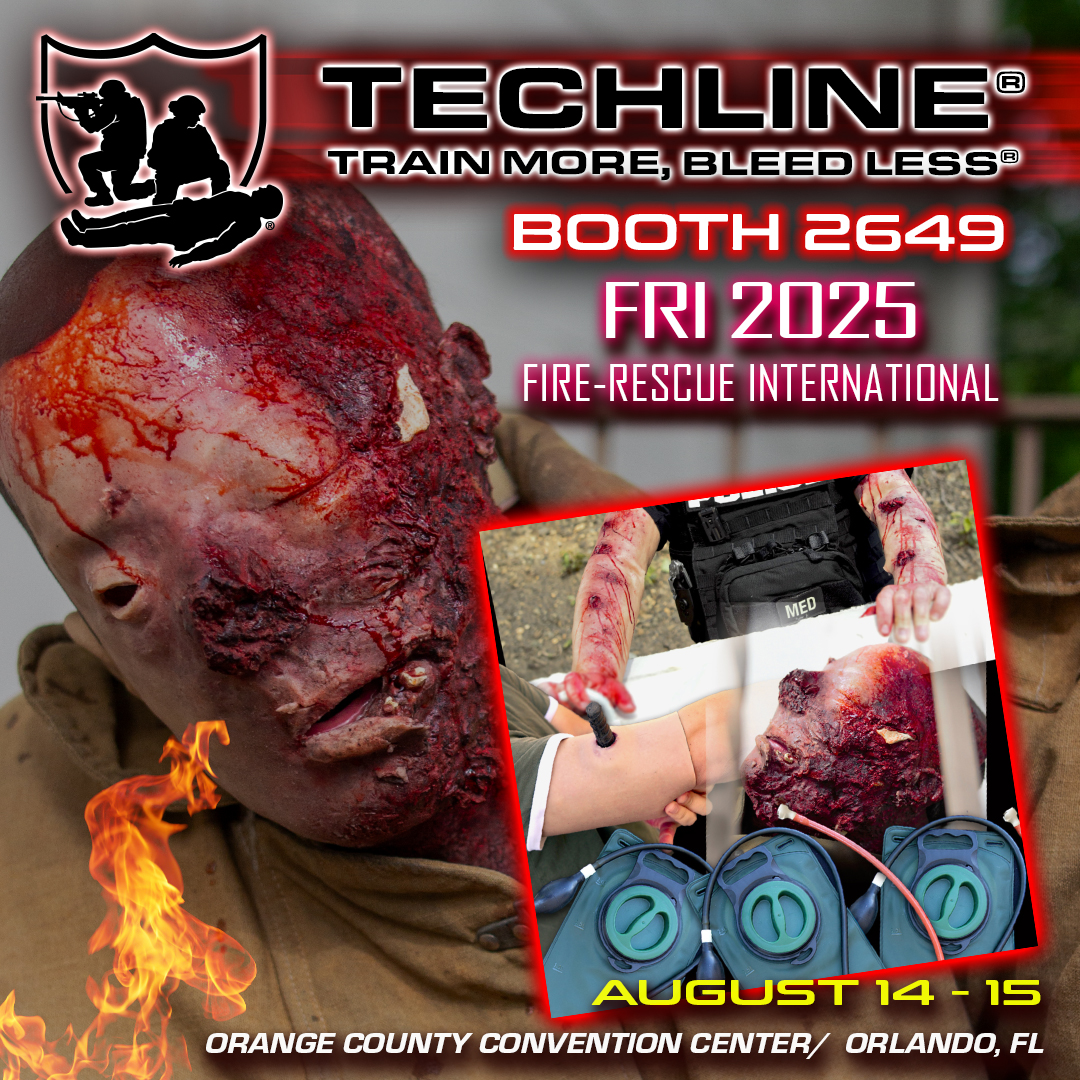 techlinetrauma's tweet photo. Prepare for the worst, so you can do your best.
Techline Trauma is at the Fire-Rescue International conference Aug 14-15.
#trainmorebleedless #woundcare #EMT #medic #FirstResponder #firerescue #redline #BePrepared https://t.co/mhNBQqpiGB