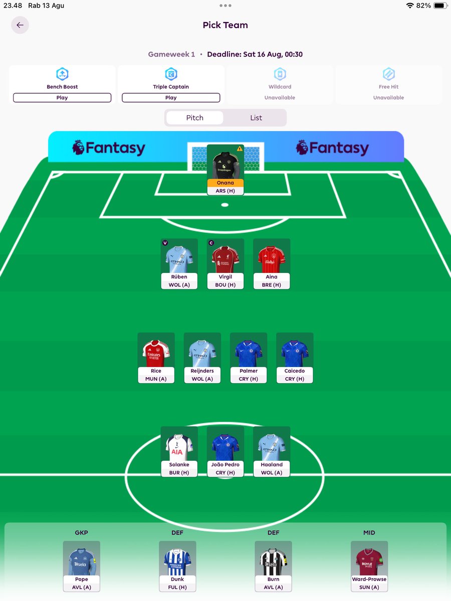 plummyprophet's tweet photo. HAYUK PL FANTASY BUAT MATCHWEEK 1👊🏻 https://t.co/beNhFiqgt9