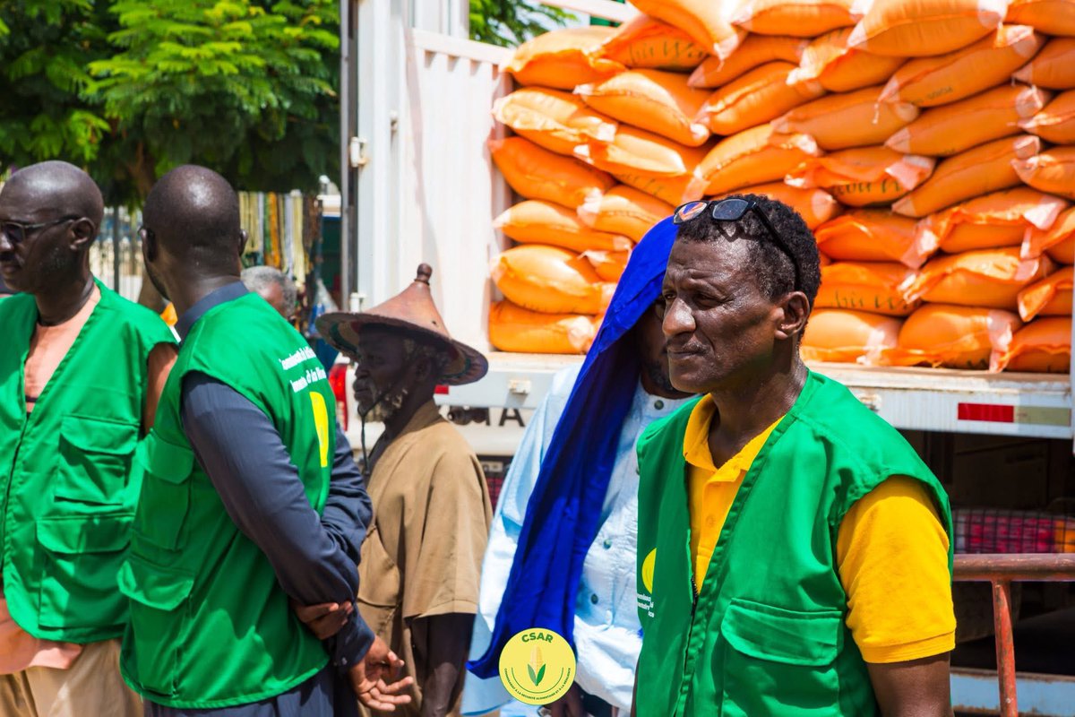 CSAR_SN's tweet photo. #TeamCSAR – Héros de l’ombre, lumière de la solidarité💛

Vous avez bravé la chaleur et la fatigue…
Pour que 7 200 bénéficiaires vulnérables, 800 ménages, des familles religieuses et des sinistrés des inondations puissent vivre le Grand Magal de Touba dans la solidarité. https://t.co/6cGtx6IHnP