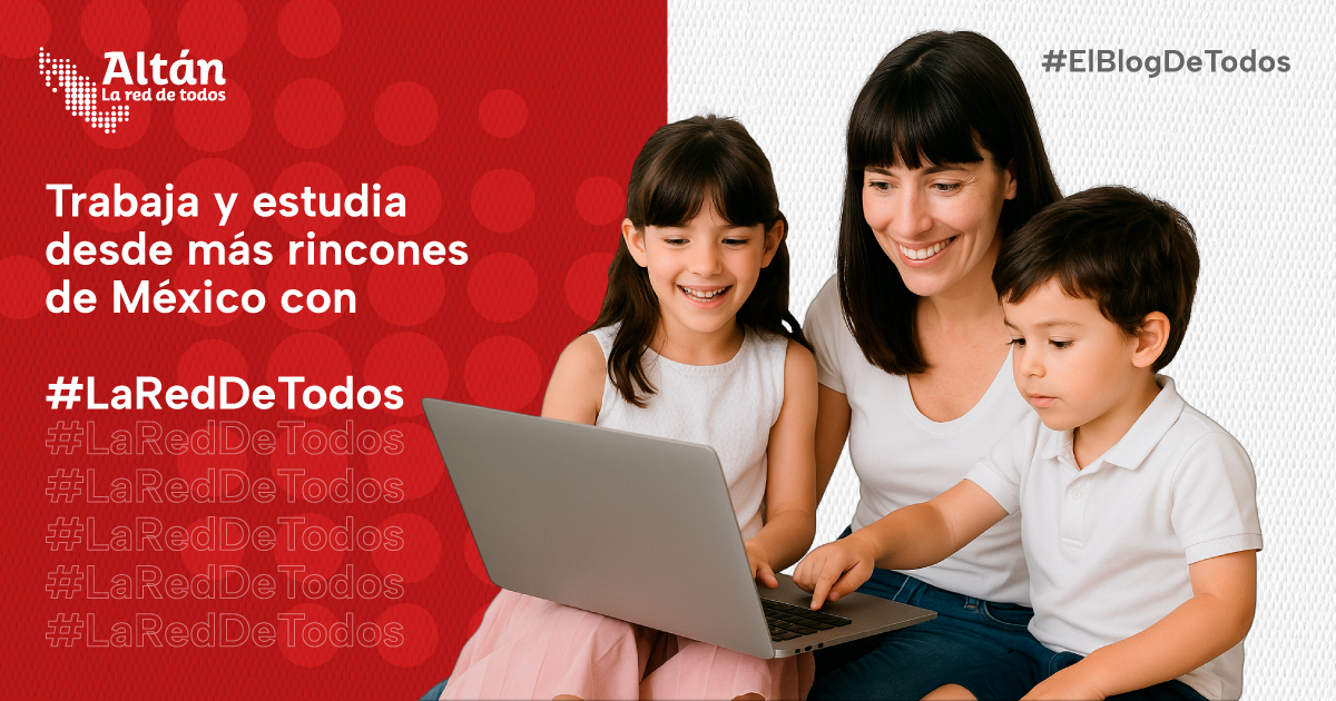 Lucía volvió al campo sin desconectarse del mundo 🌎. Gracias a #LaRedDeTodos y los OMV, más mexicanos trabajan, estudian y sueñan desde más lugares del país. 📡
Lee su historia en nuestro blog 👉bit.ly/4mKdQV9