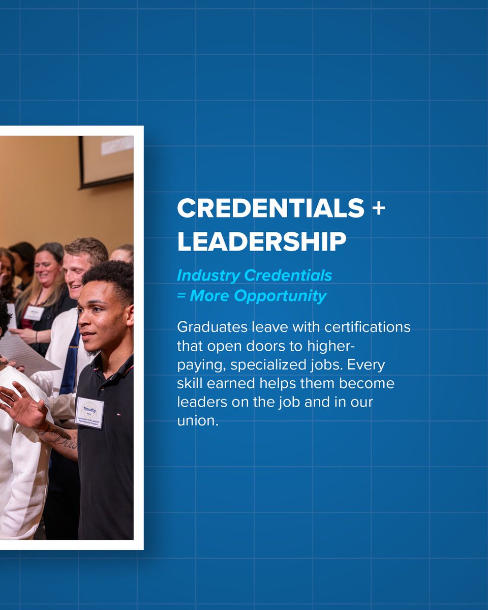 LiUNA264's tweet image. Proud to welcome 123 new journeypersons to the ranks.

✅ 4,000 training hours
✅ No debt
✅ Good wages + benefits

#UnionStrong #EarnWhileYouLearn