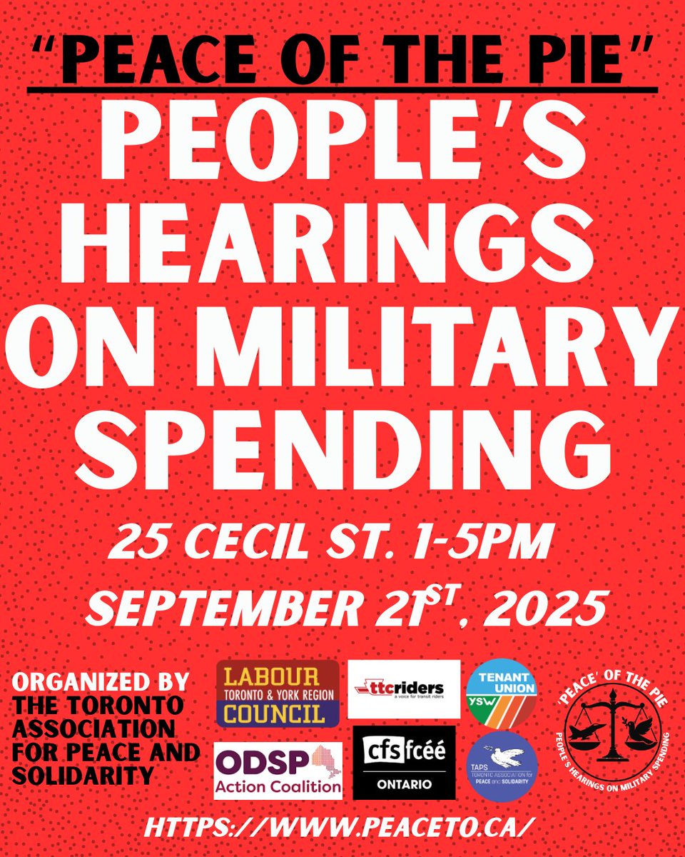 September 21 - Toronto!