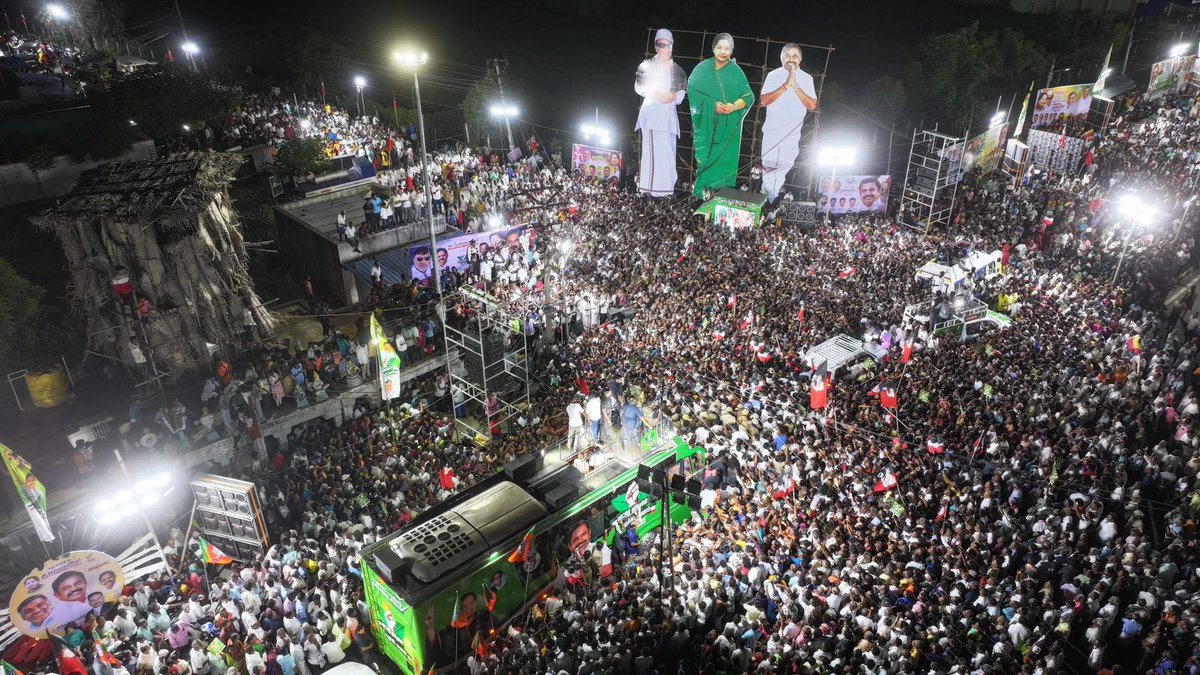 EPSTamilNadu's tweet image. தேசிய நெடுஞ்சாலை மற்றும் ரயில் சந்திப்புகள் மூலம் நகரங்களை இணைத்து  தொழில் வளர்க்கும் #ஜோலார்பேட்டை தொகுதி, மற்றும் தோல்- காலணி உற்பத்தி மற்றும் ஏற்றுமதிக்கான Hub-ஆகத் திகழும் #வாணியம்பாடி தொகுதியின் மக்கள் எழுச்சியுற வரவேற்றனர்.

பொய்களால் ஆட்சிக்கு வந்து, பொய்களால்…