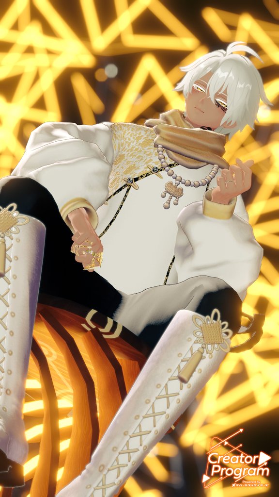 Hope you're doing well everyone! ✨

Be sure to rest, and not overwork yourselves 😊

#MetaverseCreators_Fashion #VRCメンズ服 #komano3d #VRChatPhotography