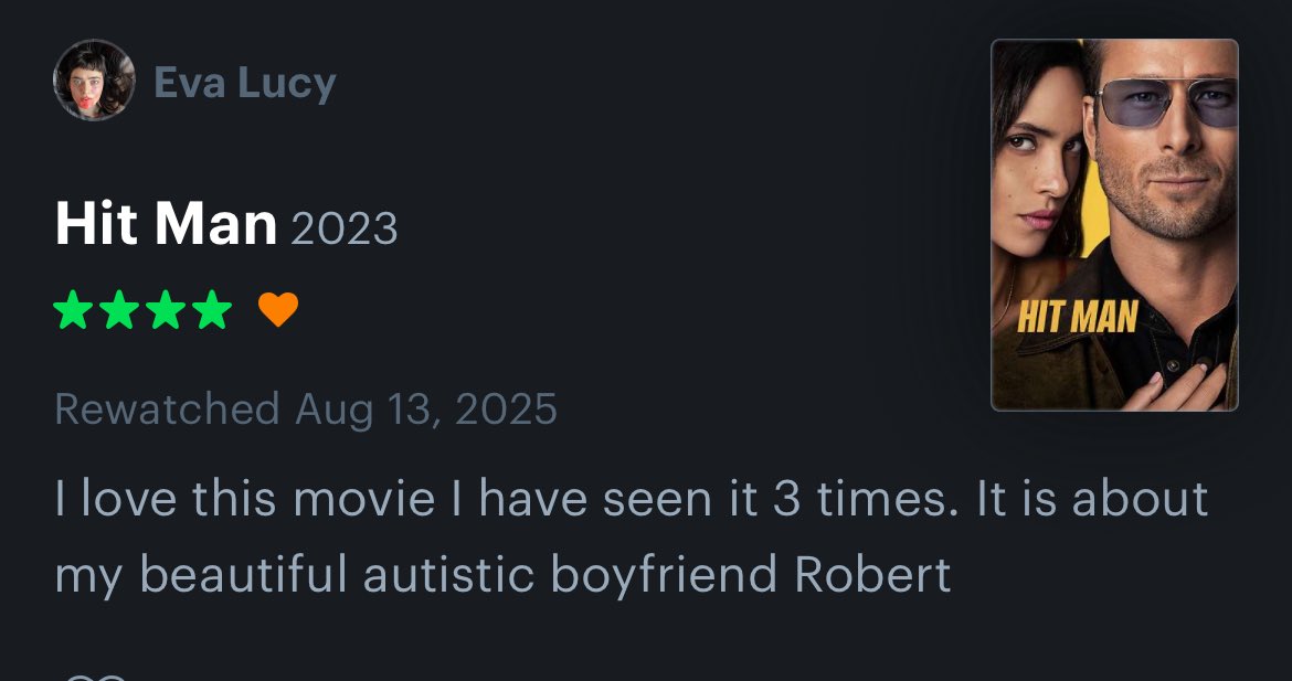 im sick so you know what that means. Hit Man