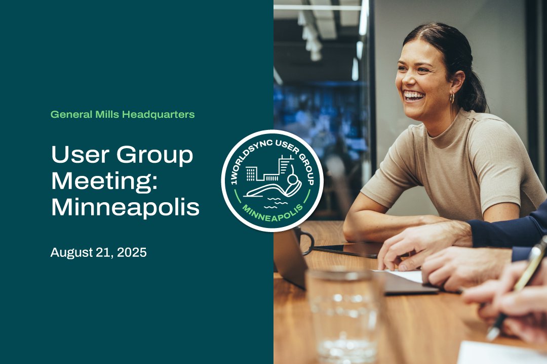 1WorldSync (@1worldsync) on Twitter photo Time is running out to join us in Minneapolis! Our 1WorldSync User Group at <a href="/GeneralMills/">General Mills</a> HQ is next week on Thursday, Aug 21.
This is your chance for a day of hands-on learning, networking, and direct access to our team.
Don't miss out—RSVP now!
resources.1worldsync.com/usergroup/minn… Time is running out to join us in Minneapolis! Our 1WorldSync User Group at <a href="/GeneralMills/">General Mills</a> HQ is next week on Thursday, Aug 21.
This is your chance for a day of hands-on learning, networking, and direct access to our team.
Don't miss out—RSVP now!
resources.1worldsync.com/usergroup/minn…