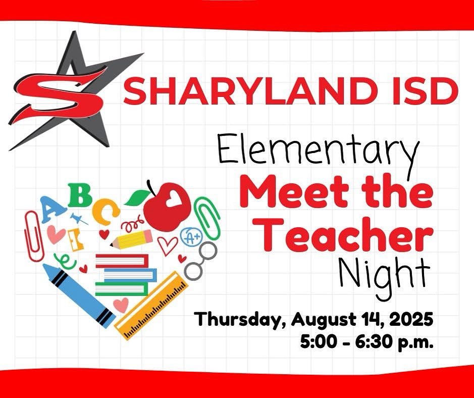📚✨ The wait is almost over — Elementary Meet the Teacher Night is tomorrow!
On Thursday, August 14, from 5–6:30 p.m., come meet your child’s teachers, explore the campus, and drop off school supplies so they’re ready for the first day.
For campus-specific details, please check