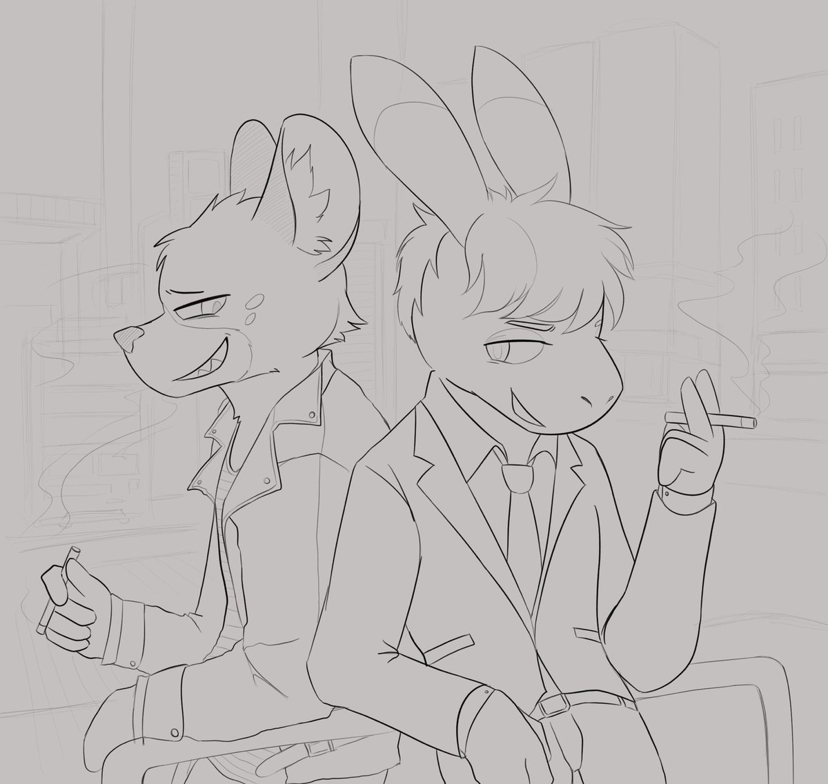 spotchy700's tweet photo. Work in progress uhh
#Aggretsuko #Haida #Tadano https://t.co/QP6UmzsSXG