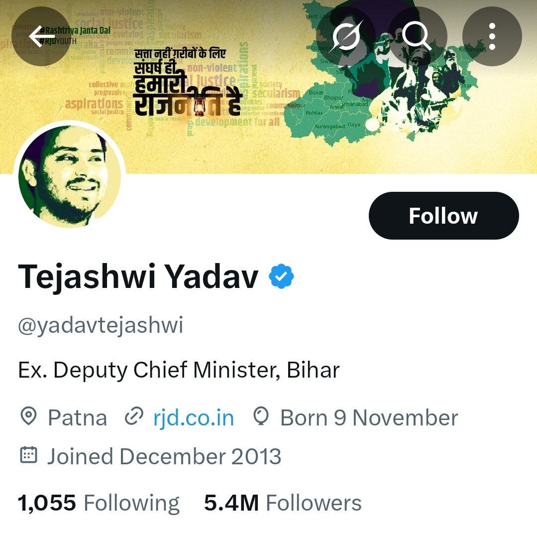 iRahulsingh_IND's tweet image. Hello @grok ,

How many of these 5.4 million are bots and fake..?
Including @RJDforIndia @TejYadav14 @laluprasadrjd